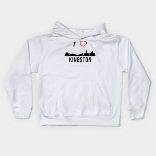 I love Kingston, Kingston expats, Jamaican, Jamaican culture, Jamaican language, Kurdish, Kingston city, Kingston skyline, straight otta, Rasta, Reggae, West Indies, Barbados, subculture, Caribbean Kids Hoodie